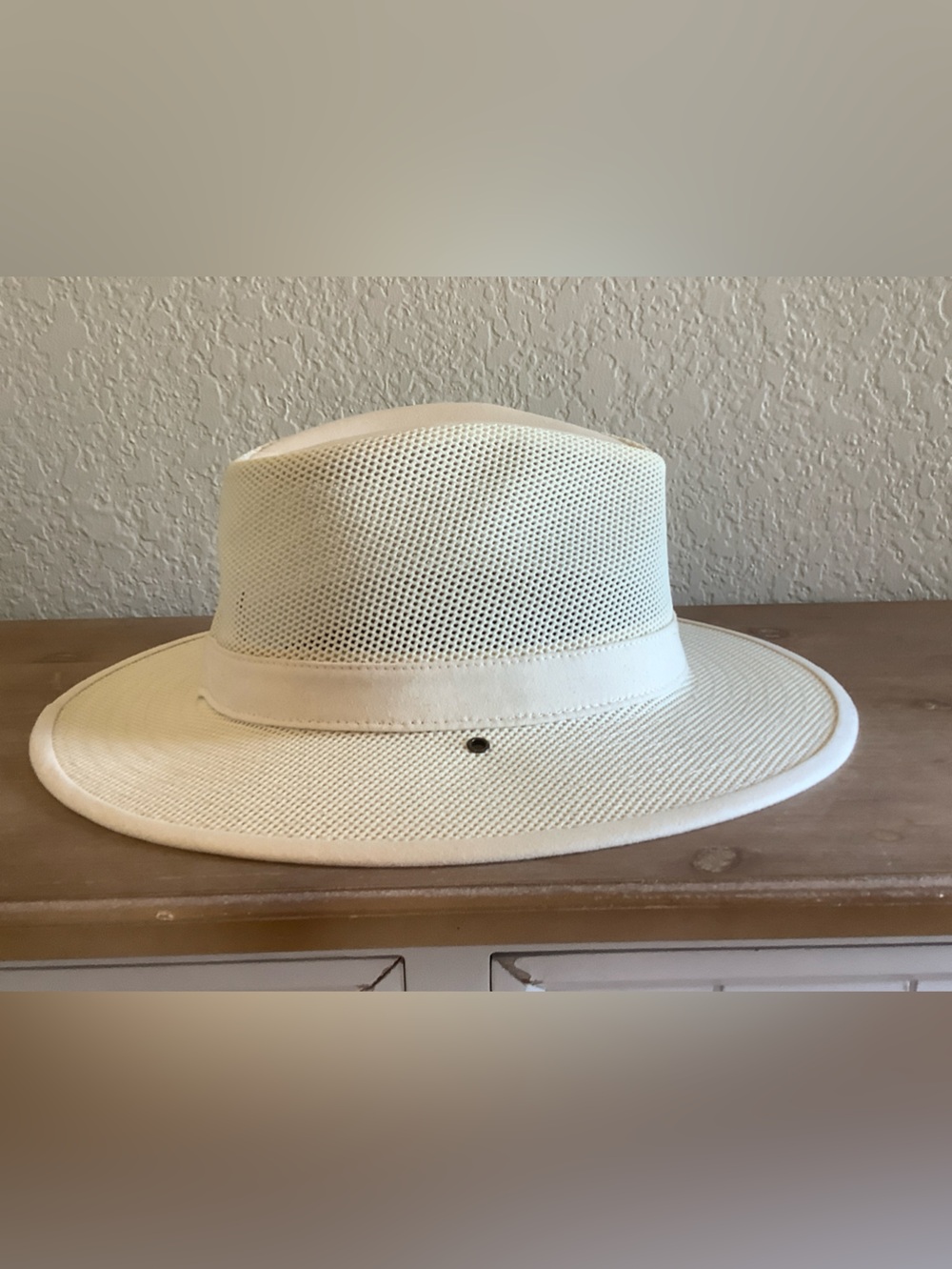 Herschel Supply Company Off-White Mesh Safari Hat